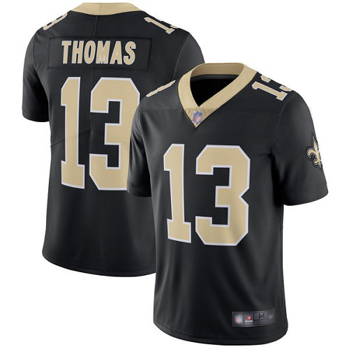 Men New Orleans Saints Limited Black Michael Thomas Home Jersey NFL Football 13 Vapor Untouchable Jersey